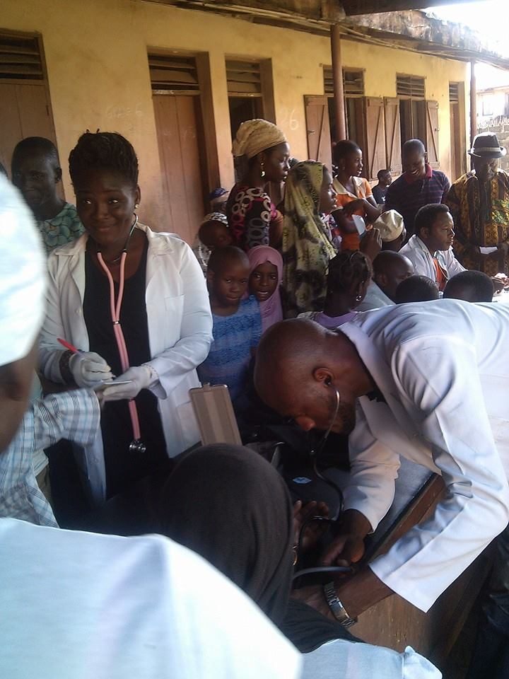Medical outreach in Odo-Otin