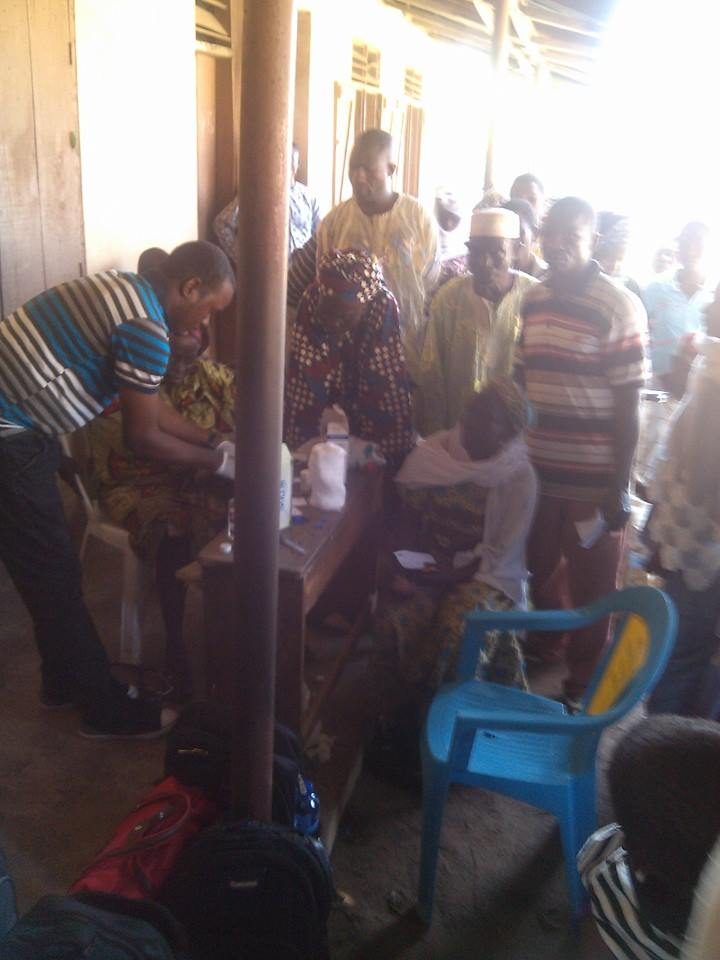 Medical outreach in Odo-Otin