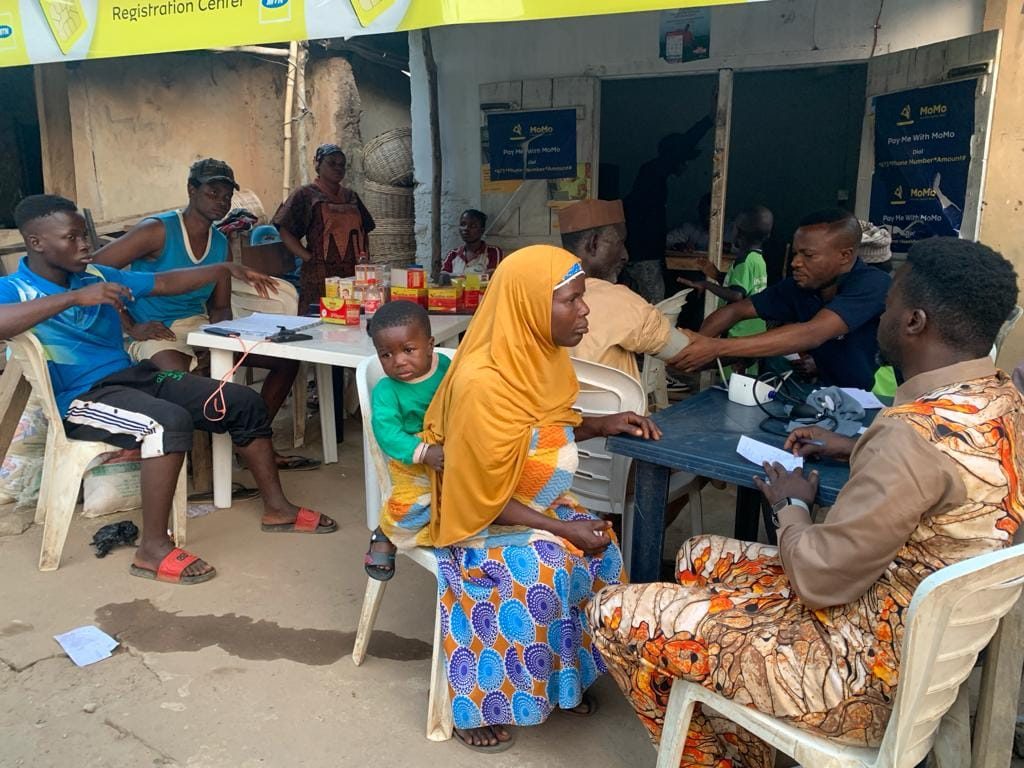 December medical and food outreach in Okuku and Igbaye
