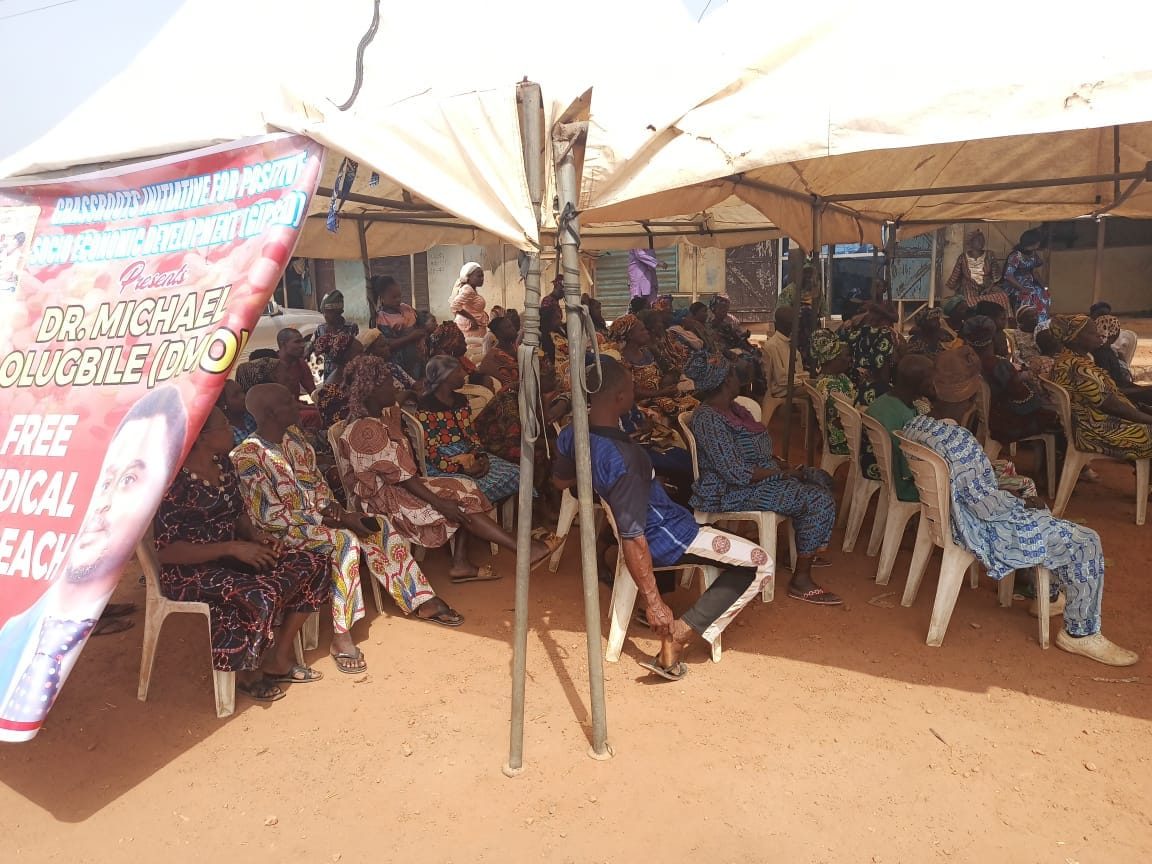December medical and food outreach in Okuku and Igbaye