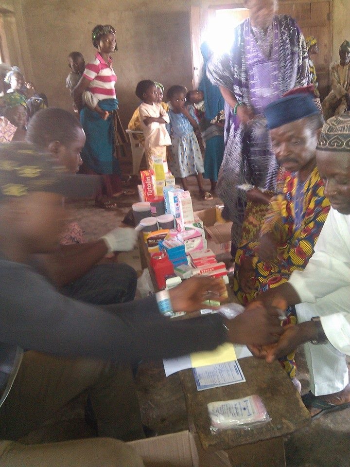 Medical outreach in Ifelodun