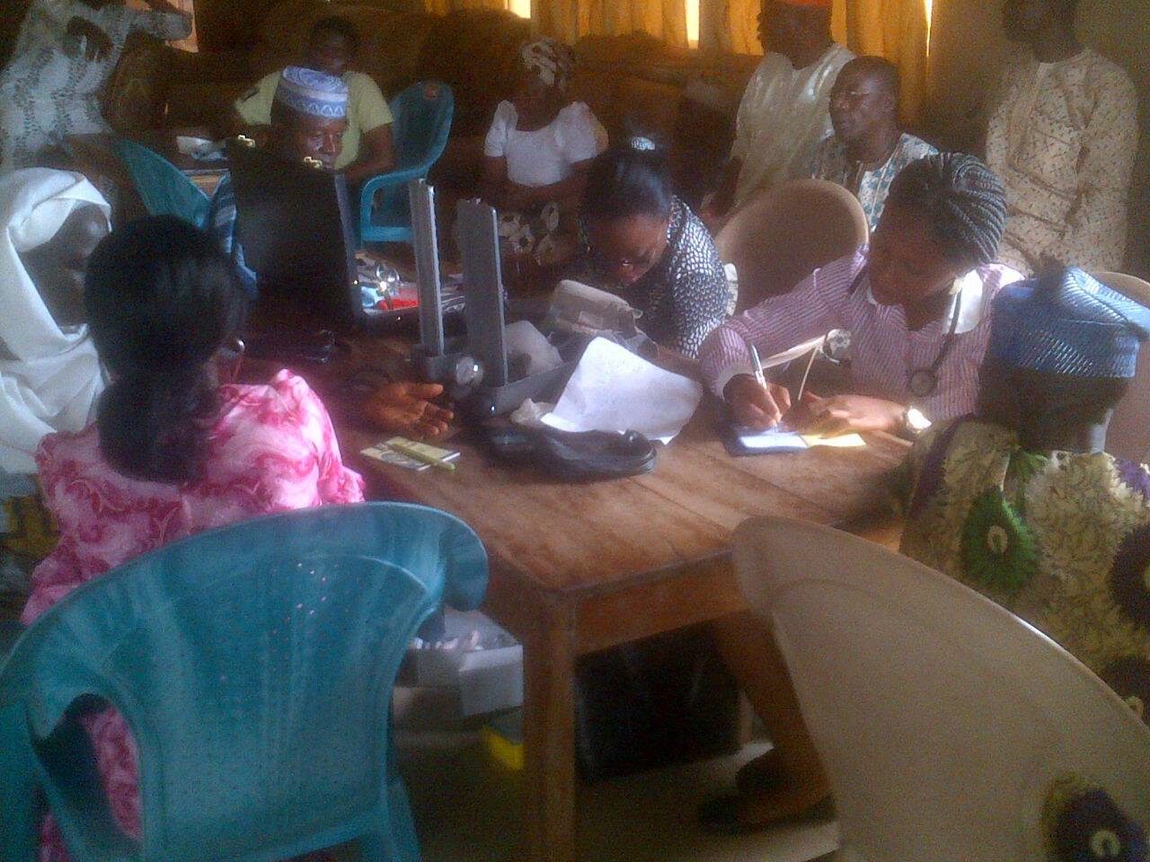 Medical outreach in Ifelodun