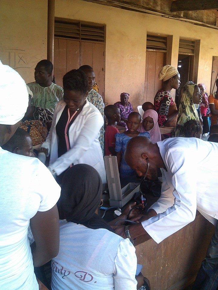 Medical outreach in Odo-Otin