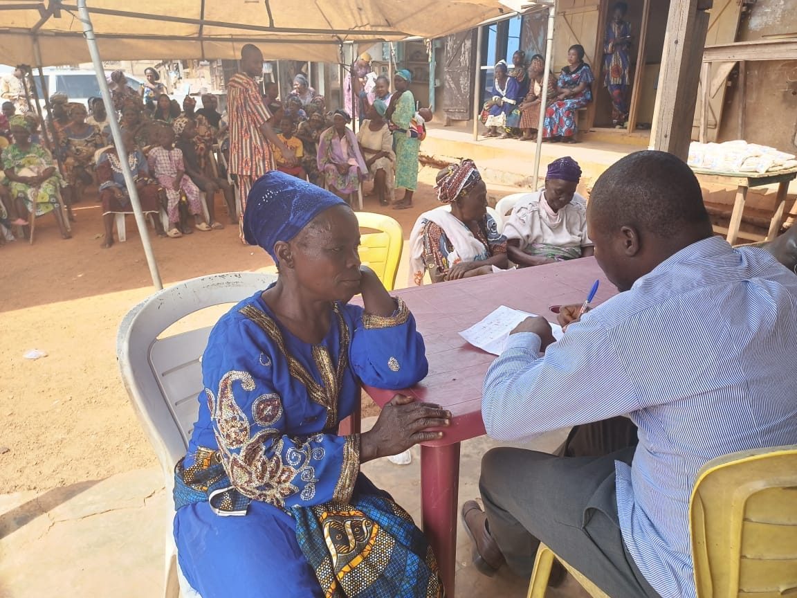 December medical and food outreach in Okuku and Igbaye